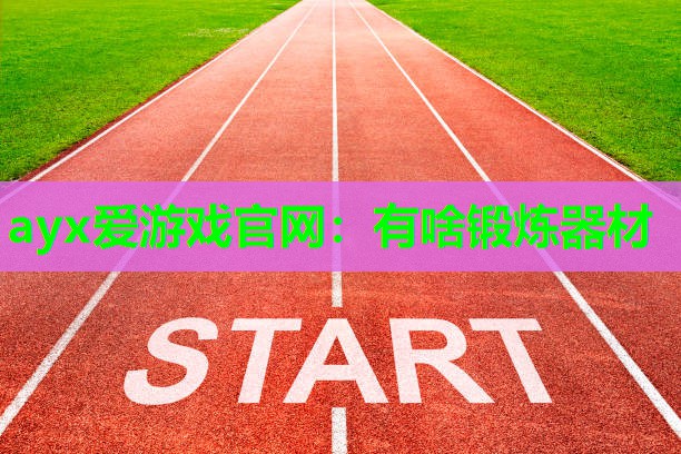 ayx爱游戏官网：有啥锻炼器材