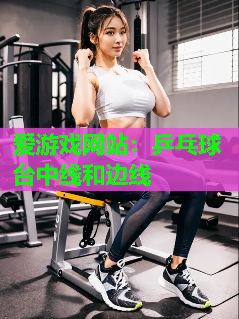 乒乓球台中线和边线