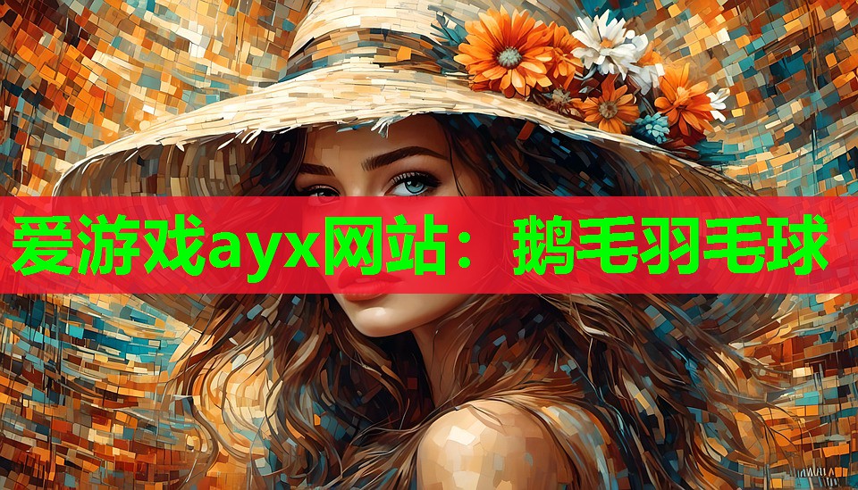 鹅毛羽毛球
